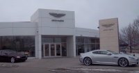 Store front for Aston Martin Calgary