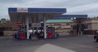 Store front for Co-op Gas Station