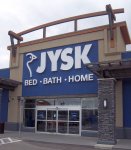 Store front for Jysk - Bed Bath Home