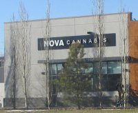 Store front for Nova Cannabis
