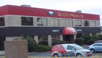Store front for Oil City Press