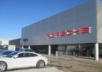 Store front for Porsche Calgary