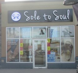 Store front for Sole To Soul