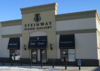 Store front for Steinway Piano Gallery