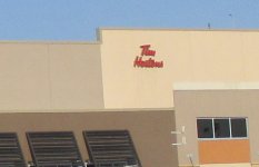 Store front for Tim Horton's in Walmart